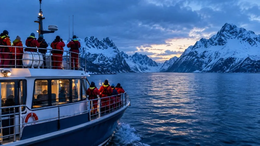 Tromsø : Safari baleines et orques – Tout compris (Max 50 pers.)