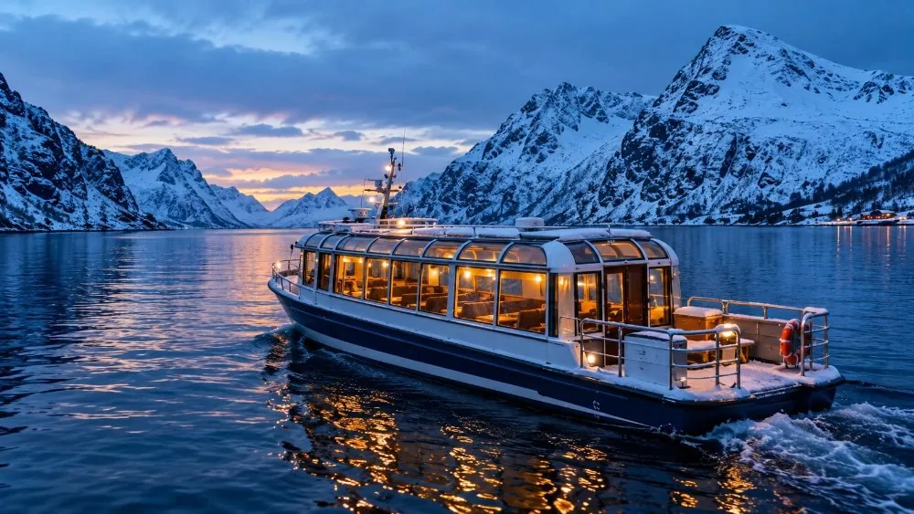 Tromsø : Excursion en bateau chauffé pour observer les orques et les baleines