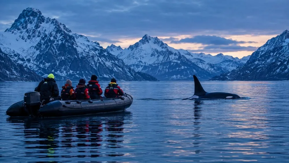 Au départ de Tromsø : observation des baleines à Skjervøy magique